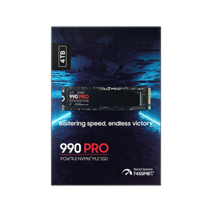 Novo SSD Interno 990 PRO 4TB PCIe 4.0 NVMe M.<span class=keywords><strong>2</strong></span> para Desktop Gamer com Velocidade de Leitura de 7450MB/s e Velocidade de Gravação de 6900MB/s, Carcaça em Liga de Alumínio - Product Image 5