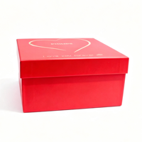 Emballage en papier de carton recyclable au design de luxe personnalisé pour boîte-cadeau de mariage et de vacances avec couvercle