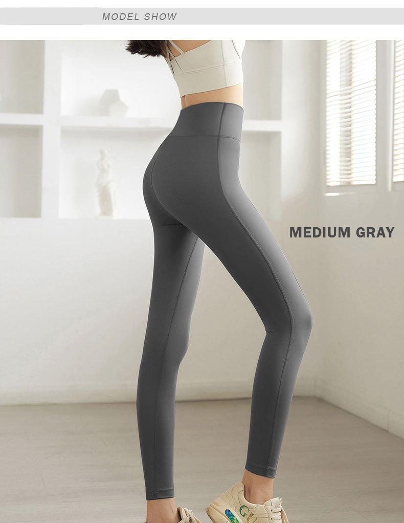 Штаны для йоги с высокой талией, леггинсы для контроля живота, тренировки, 4 способа, эластичные бесшовные Леггинсы для йоги