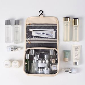 Trousse de Toilette de Voyage Pliable de Luxe pour Maquillage et Parfums – Organisateur Suspendu pour Cosmétiques - Product Image 6