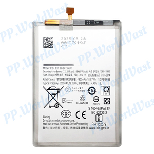 Batería de calidad Original certificada CE FCC de 5000mAh para <span class=keywords><strong>Samsung</strong></span> <span class=keywords><strong>Galaxy</strong></span> <span class=keywords><strong>A13</strong></span>, baterías originales de repuesto para teléfonos inteligentes - Product Image 1