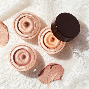 Fard à paupières crème monochrome original hautement pigmenté, scintillant et pailleté, pour le <span class=keywords><strong>maquillage</strong></span> des yeux et du visage des femmes - Product Image 4