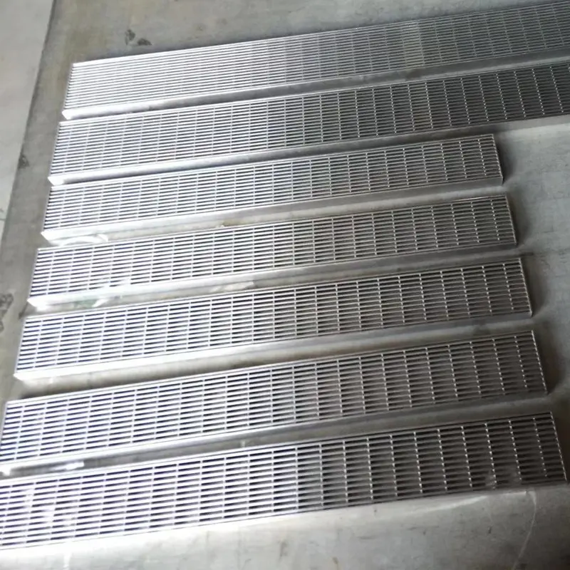 stainless steel wedge wire grate/linear floor drain/shower drain