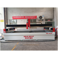 AC4020 5-Axis CNC mesin pemotong Waterjet tekanan tinggi 220V pompa marmer granit Motor digunakan kondisi mesin Batu