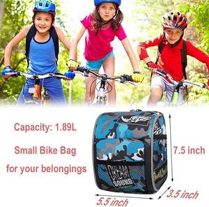 Sac isotherme pour guidon de vélo, sacoche de vélo, panier, sacoche de vélo avec bande réfléchissante, échantillon gratuit - Product Image 4