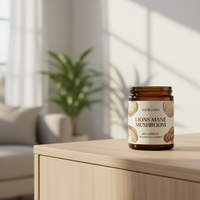 Cápsulas de Melena de León, 60 Unidades, 30% Polisacáridos, Suplemento Herbal de Apoyo Inmunológico para Adultos, Marca Privada