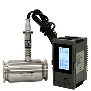 4-20 मा शंकु ईंधन तेल टरबाइन हाइड्रोलिक प्रवाह मीटर तरल टरबाइन फ्लोमीटर सेंसर ट्रांसमीटर - Product Image 1