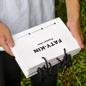 Cheaper Wholesale Fancy 250g Paper Shopper Tote Bag Customized Kraft Printed Logo Gift Paper Bag With Cotton Handle - Product Image 3