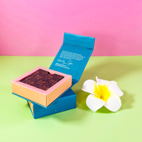 Luxus Custom ized Design Logo gedruckt starre Karton Verpackung Süßigkeiten Valentinstag Papier Schokolade Gourmet Food Geschenke Boxen