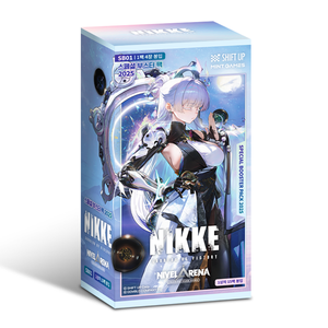 NIVEL ARENA NIKKE Paquete Especial Coreano Booster 2, Papel Resistente con Acabado Brillante, 24 Cajas para Fiestas - Product Image 1