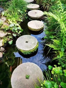 Vendita decorazione paesaggistica ornamenti da <span class=keywords><strong>giardino</strong></span> commercio pietra di granito <span class=keywords><strong>antico</strong></span> vecchio Millstone - Product Image 4