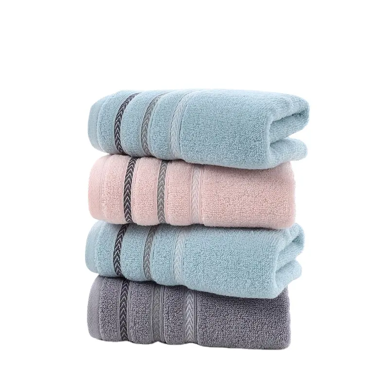 Promotion! Large Size Pure Cotton Towels Quick Dry Towels for Bathroom Daily Use