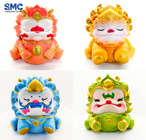 SMC Cartoon Cute <strong>Dragon</strong> Resin Artistic Sculpture-OEM Custom 3D Printed Home/Office/Gift Decoration Wholesale <strong>Miniature</strong> - Product Image 3