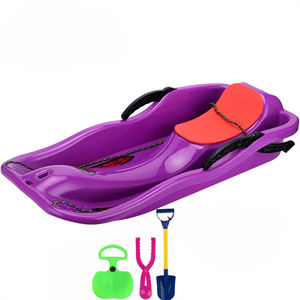 Fabrication de traîneaux à neige sur mesure Tubes de traîneau en plastique multicolore <span class=keywords><strong>pour</strong></span> l'extérieur, l'hiver avec corde de traction <span class=keywords><strong>pour</strong></span> enfants et adultes - Product Image 6