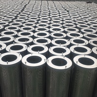 Unit Pembersih Udara HVAC Filter Karbon Hepa Cartridge 145mm X 600mm Silinder untuk Menghilangkan Bau VOC