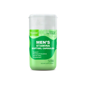 Capsules de gélules molles Stamina pour hommes 1000mg 60 unités – Soutien à l'endurance physique, supplément alimentaire quotidien pour le sport, formule santé OEM/ODM - Product Image 1