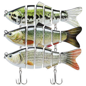 Ish-Juego de cebos para pesca deportiva, herramientas de pesca de plástico - Product Image 1