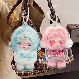 Étui de protection transparent POP Martt pour POP MARTT SKULLPANDA Winter Melody the Theatre Series, housse anti-poussière avec cordon en silicone - Product Image 5