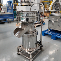 Machine de tamisage et de filtration vibrante électrique en acier inoxydable pour la farine, la poudre alimentaire, le sucre, le café, le jus