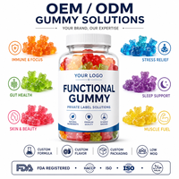Bonbons Gommeux Personnalisés OEM/ODM en Forme d'Animaux 3D/4D, Saveurs Fruitées Mixtes, Jouets Sucrés à Mâcher pour Enfants, Fabrication de Bonbons Gommeux
