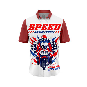 Maglia da Corsa OEM ODM per Uomo e Donna, T-shirt con Colletto a Zip in Sublimazione, <span class=keywords><strong>Polo</strong></span> Estiva Traspirante Impermeabile Antivento per <span class=keywords><strong>Moto</strong></span> - Product Image 5