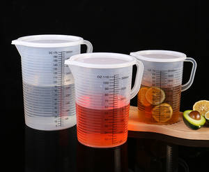 Grosir Tiongkok alat ukur tahan lama cangkir pengukur cairan percobaan dan kendi air dengan tutup - Product Image 5