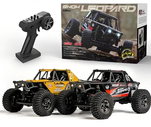 รถ1:24บังคับระยะไกลแบบไม่ใช้แปรงถ่านพร้อมระบบกันสะเทือนแบบ4x4 <span class=keywords><strong>Pro</strong></span> 4WD เล่นบนถนน UCX2405 RC Crawler - Product Image 6