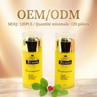 Sérum illuminateur OEM sous marque privée 7D Gluta Acide Hyaluronique Anti-âge Éclaircissant Hydratant 100ml Raffinant la Peau du Visage et du Cou
