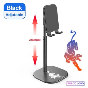 Support de téléphone de bureau en gros, support universel pour téléphones mobiles et tablettes, hauteur réglable, support de téléphone pour diffusion en direct - Product Image 2