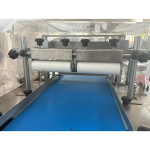 Machine à découper les gâteaux de riz en acier inoxydable électrique, largeur de la bande de 120 mm, machine à découper les biscuits, machine à découper la pâte à biscuits - Product Image 2