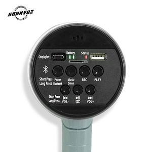 260s रिकॉर्डिंग के साथ पोर्टेबल अलार्म मेगाफोन <span class=keywords><strong>15w</strong></span> 500 मीटर रेंज रिचार्जेबल प्लास्टिक बुलहॉर्न - Product Image 5