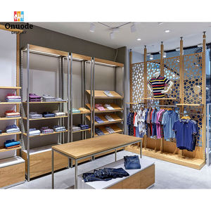 Custom Heavy Duty Eco-Friendly Clothing Display Rack | Wall-Mounted Retail Cabinet Metal Shelves | Shoe <b>Hat</b> Island <b>Stand</b> | - Product Image 2
