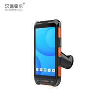 Escáner de Código de Barras PDA Industrial con Android 13, Colector de Datos, Gatillo de Captura, 4G WIFI, 8000 mAh, Largo Alcance, Escáner de Códigos QR, Google Play