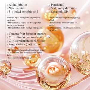 Loción corporal nutritiva y luminosa KORMESIC con certificación Bpom, 500 ml, con glicerina y alfa arbutina para todo tipo de piel, uso diario femenino. - Product Image 5