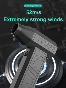 Souffleur d'air puissant Violent Fan 105000RPM, aspirateur de poussière, charge Type-C, vents forts 26m/s, souffleur turbo sans balais - Product Image 4