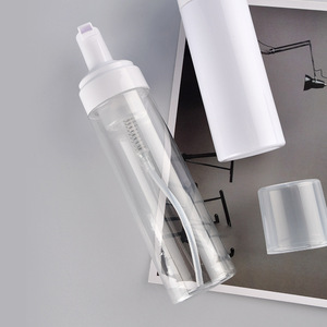 Luxury 100ml 120ml 200ml clear Frost Foam Pump 150ml Pet Plastic <strong>Bottle</strong> for Soap with Foam <strong>Pomp</strong> - Product Image 3