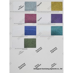 Pigment de la série de maquillage Diamond Dragon, qualité cosmétique, nacré, sur substrat de verre Borostar, 1 kg, Modèle COSMI - Product Image 4
