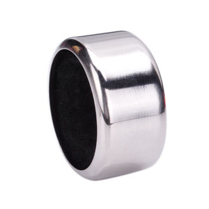 Colliers anti-goutte en acier inoxydable pour bouteilles de vin, avec feutre en velours, pour cuisine et bar, vente en gros - Product Image 5