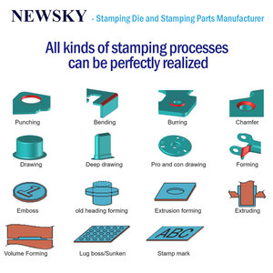 30 Year Experience Factory Complex Shapes Stamping <strong>Parts</strong> Stamping Service Copper Stainless Steel Aluminum <strong>Metal</strong> Stamping <strong>Part</strong> - Product Image 4