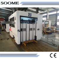 Máquina para fabricar cajas de cartón de China, caja de cartón corrugado automática, troqueladora flexográfica/máquina de impresión/ranuradora de cartón