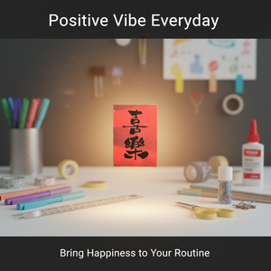 Chinese Traditional Xi Le Calligraphy Waterproof Customizable Vinyl Stickers Joyful Happiness Artistic Adhesive DIY Home Decor - Product Image 3