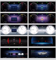Écran de tableau de bord de voiture 12,3 pouces 1920*720p, système Linux, groupe d'instruments numériques pour W205 GLC300 X253 GLC 63AMG