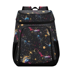 Sac à dos isotherme léger et imperméable personnalisé avec impression spatiale et logo – Grande capacité – Offre spéciale - Product Image 1