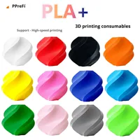 Filament d'impression 3D Pufei PLA+ 1,75 mm 1 kg, couleur unique, filament 3D multicolore disponible
