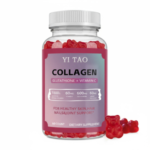 Gomitas de Vitamina E y Colágeno Sin Azúcar de Marca Privada OEM/ODM, Suplemento Blanqueador de Piel y Antienvejecimiento para Adultos - Product Image 2