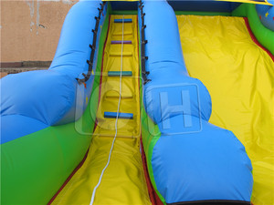 Tùy chỉnh thương mại lớn ngoài trời trượt lớn <span class=keywords><strong>Inflatable</strong></span> cầu vồng trượt - Product Image 3