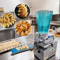 Machine à Gyoza de Comptoir, Machine à Faire des Gyoza et des Potstickers, 1500 Pièces/Heure avec Tailles de Cuirasses Personnalisées pour les Magasins Alimentaires