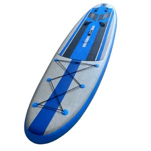 Tabla de surf Tiger Shark 10s con materiales reforzados, soporte de tela de carbono, <span class=keywords><strong>2</strong></span> aletas dobles rectas SUP - Product Image 3