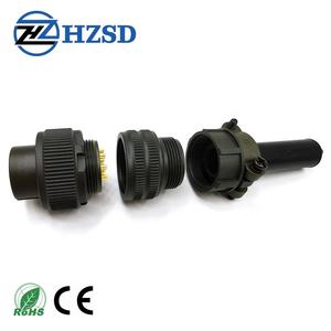 Amphenol MS3106A-18-1P, 10 способ оптического кабеля Разъем для монтажа на разъем, резьбовое соединение, Pin связаться с нами, в виде ракушки, высота каблука 18, MIL-DTL-5015 - Product Image 4