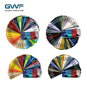 GWFILM 1.52*15M Película Protectora de Pintura para Automóviles Cromada Metálica Brillante, Lámina Autoadhesiva para Envolturas de Automóviles, Pegatinas de Color PPF - Product Image 5